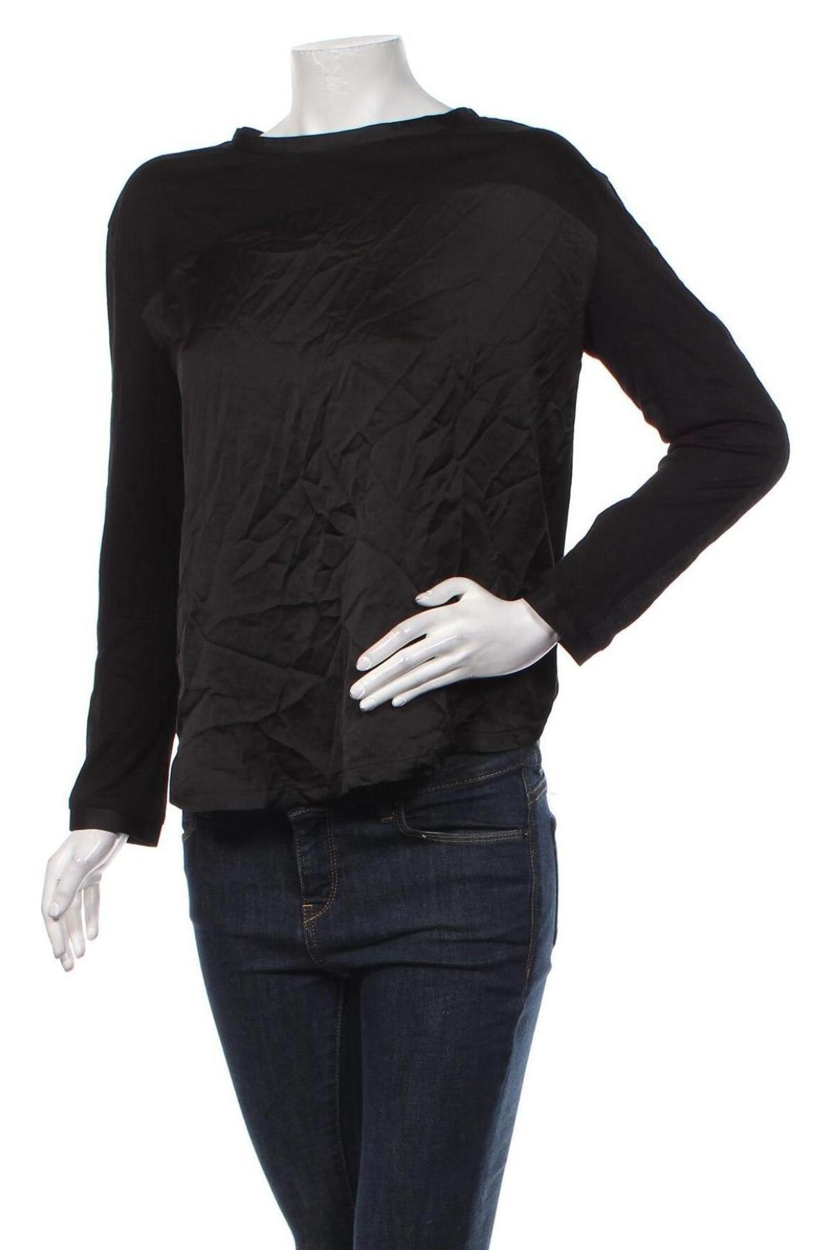Дамска блуза Prepair, Размер XS, Цвят Черен, Цена 50,40 лв.