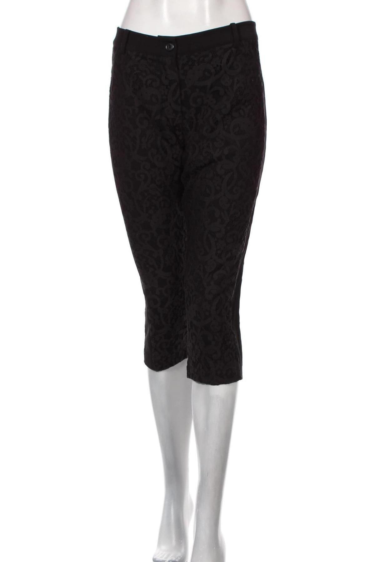 Дамски панталон Sisley, Размер M, Цвят Черен, Цена 43,05 лв.