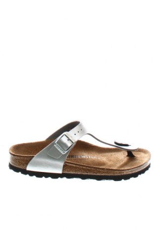 Papuci Birkenstock, Mărime 36, Culoare Argintiu, Preț 575,66 Lei
