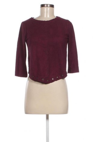 Γυναικεία μπλούζα Bershka, Μέγεθος S, Χρώμα Βιολετί, Τιμή 1,65 €