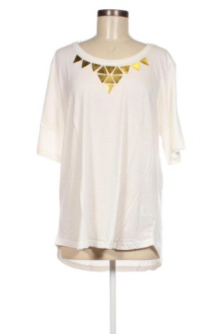 Γυναικεία μπλούζα Casual By Gemo, Μέγεθος XXL, Χρώμα Λευκό, Τιμή 5,61 €