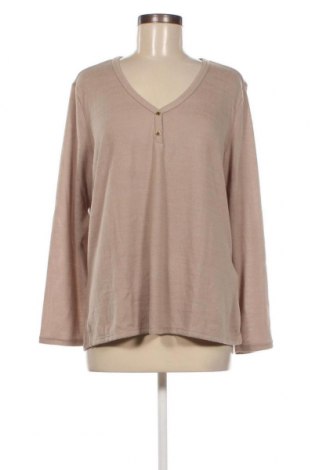 Дамска блуза Cortefiel, Размер XL, Цвят Бежов, Цена 6,48 лв.