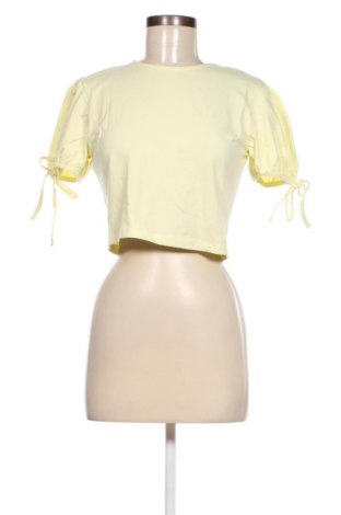 Bluză de femei NA-KD, Mărime M, Culoare Galben, Preț 16,58 Lei
