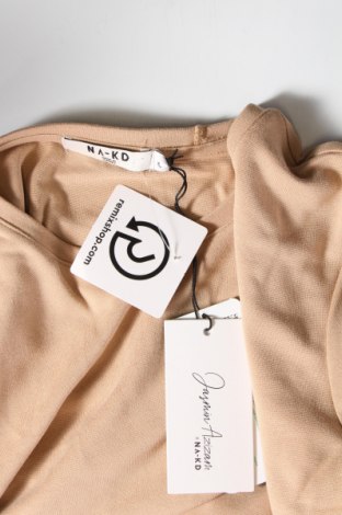 Дамска блуза NA-KD, Размер XL, Цвят Бежов, Цена 5,04 лв.
