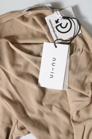 Γυναικεία μπλούζα NU-IN, Μέγεθος XL, Χρώμα  Μπέζ, Τιμή 37,11 €
