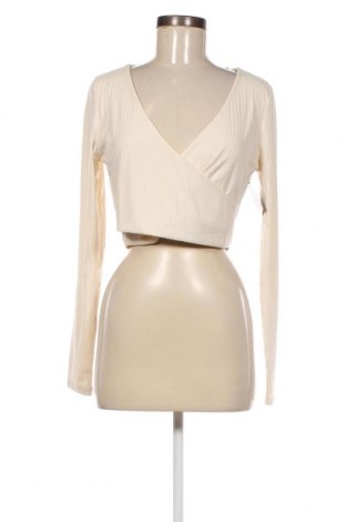 Дамска блуза Nly Trend, Размер L, Цвят Екрю, Цена 4,96 лв.