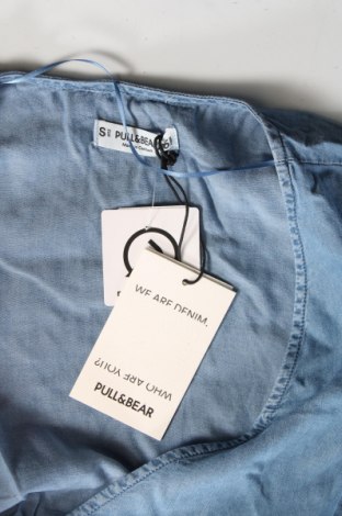 Дамска блуза Pull&Bear, Размер S, Цвят Син, Цена 6,51 лв.