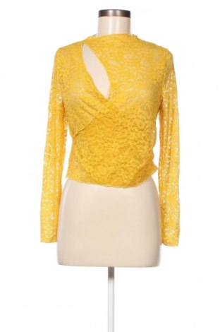 Дамска блуза SHEIN, Размер M, Цвят Жълт, Цена 4,65 лв.