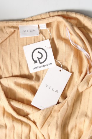 Дамска блуза VILA, Размер M, Цвят Бежов, Цена 9,20 лв.