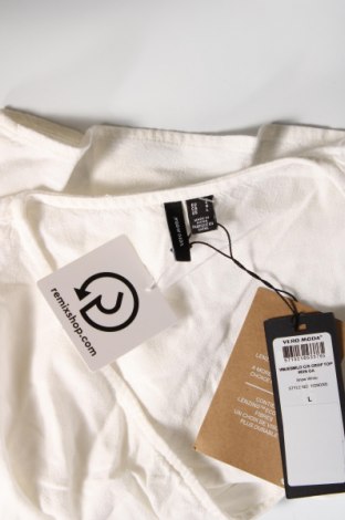 Damen Shirt Vero Moda, Größe L, Farbe Weiß, Preis 20,62 €