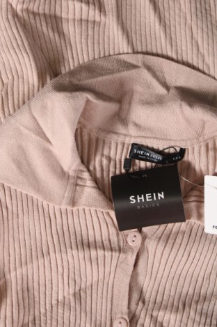 Γυναικεία ζακέτα SHEIN, Μέγεθος XL, Χρώμα  Μπέζ, Τιμή 4,27 €