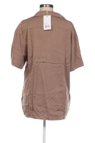 Γυναικείο πουκάμισο Dan Fox X About You, Μέγεθος S, Χρώμα Καφέ, Τιμή 4,08 €