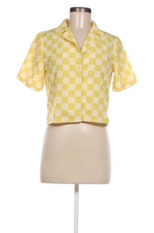 Γυναικείο πουκάμισο Glamorous, Μέγεθος XS, Χρώμα Κίτρινο, Τιμή 4,45 €