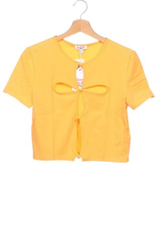 Γυναικείο πουκάμισο Jennyfer, Μέγεθος L, Χρώμα Κίτρινο, Τιμή 4,12 €