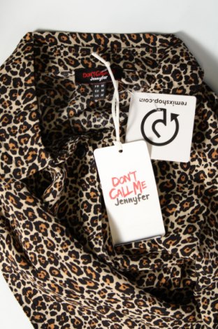 Γυναικείο πουκάμισο Jennyfer, Μέγεθος M, Χρώμα Καφέ, Τιμή 3,09 €
