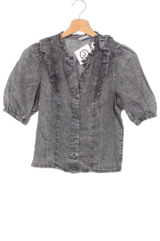 Γυναικείο πουκάμισο ONLY, Μέγεθος XS, Χρώμα Γκρί, Τιμή 5,57 €