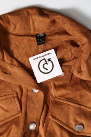 Γυναικείο πουκάμισο SHEIN, Μέγεθος S, Χρώμα Καφέ, Τιμή 3,30 €