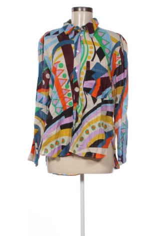 Дамска риза Zara, Размер XXL, Цвят Многоцветен, Цена 54,00 лв.