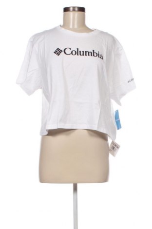 Дамска тениска Columbia, Размер XL, Цвят Бял, Цена 58,00 лв.