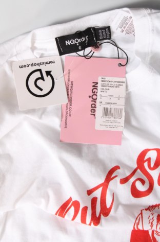 Damen T-Shirt NEW girl ORDER, Größe XS, Farbe Weiß, Preis 17,01 €