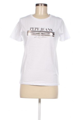 Дамска тениска Pepe Jeans, Размер XS, Цвят Бял, Цена 58,00 лв.