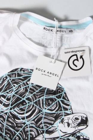 Γυναικείο t-shirt Rock Angel, Μέγεθος XS, Χρώμα Λευκό, Τιμή 10,82 €