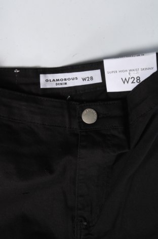 Дамски дънки Glamorous, Размер XS, Цвят Черен, Цена 9,57 лв.