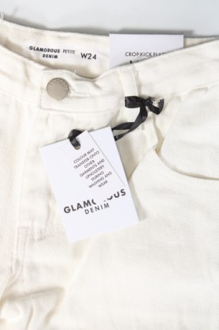 Γυναικείο Τζίν Glamorous, Μέγεθος XS, Χρώμα Λευκό, Τιμή 5,38 €