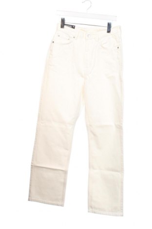 Damen Jeans Weekday, Größe L, Farbe Ecru, Preis 42,27 €