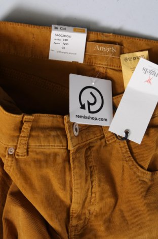 Дамски джинси Angels, Размер S, Цвят Жълт, Цена 17,48 лв.