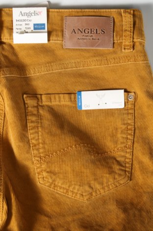 Pantaloni de velvet de femei Angels, Mărime S, Culoare Bej, Preț 45,40 Lei