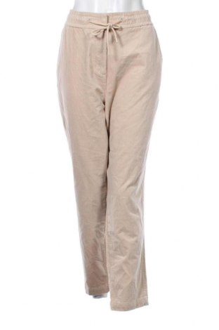 Pantaloni de velvet de femei C&A, Mărime XXL, Culoare Bej, Preț 151,32 Lei