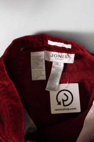 Damen Cordhose Jones, Größe S, Farbe Rot, Preis 2,62 €