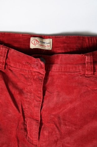 Дамски джинси Toni, Размер XL, Цвят Червен, Цена 29,00 лв.
