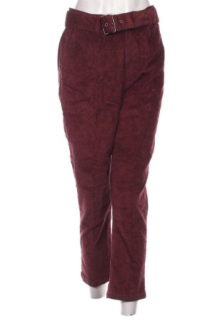 Pantaloni de velvet de femei Urban Surface, Mărime L, Culoare Roșu, Preț 24,21 Lei