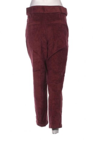 Pantaloni de velvet de femei Urban Surface, Mărime S, Culoare Roșu, Preț 24,21 Lei