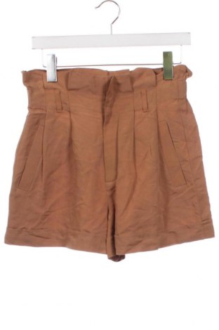 Дамски къс панталон, Размер XS, Цвят Кафяв, Цена 18,29 лв.