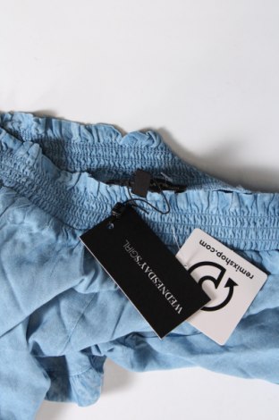 Γυναικείο κοντό παντελόνι Wednesday's Girl, Μέγεθος S, Χρώμα Μπλέ, Τιμή 4,08 €