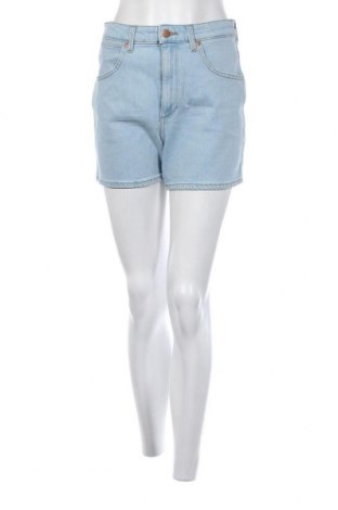 Γυναικείο κοντό παντελόνι Wrangler, Μέγεθος S, Χρώμα Μπλέ, Τιμή 11,57 €