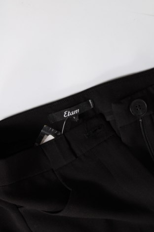 Дамски кожен панталон Etam, Размер S, Цвят Черен, Цена 10,44 лв.