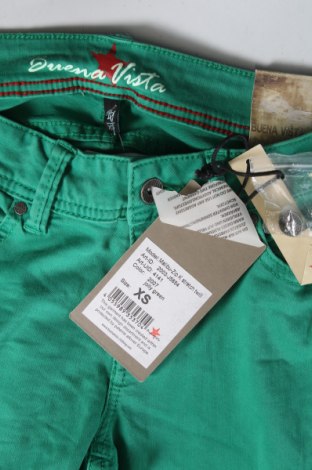 Дамски панталон Buena Vista, Размер XS, Цвят Зелен, Цена 14,79 лв.
