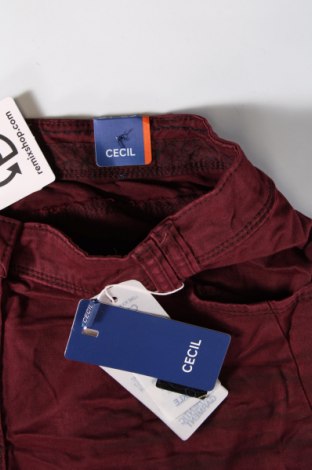 Dámské kalhoty  Cecil, Velikost M, Barva Červená, Cena  126,00 Kč