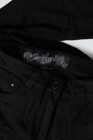 Γυναικείο παντελόνι Cecil, Μέγεθος XS, Χρώμα Μαύρο, Τιμή 2,15 €