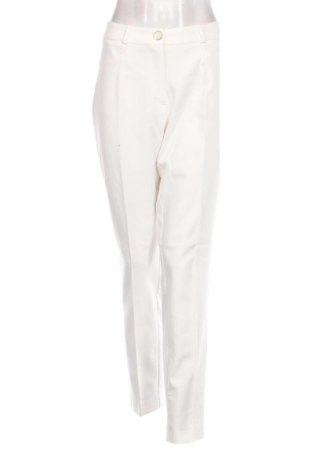 Γυναικείο παντελόνι Comma,, Μέγεθος XL, Χρώμα Λευκό, Τιμή 9,78 €