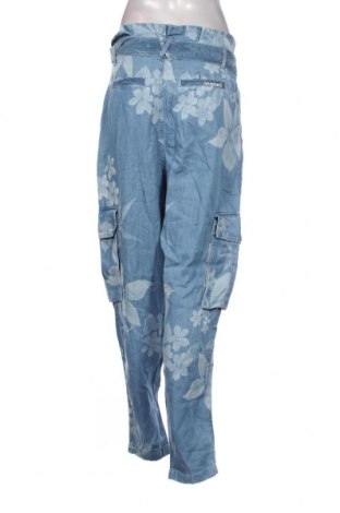 Pantaloni de femei Desigual, Mărime L, Culoare Albastru, Preț 480,26 Lei