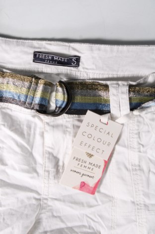 Pantaloni de femei Fresh Made, Mărime S, Culoare Alb, Preț 22,89 Lei