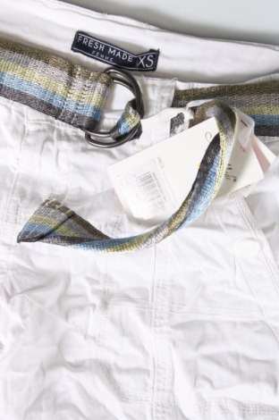 Γυναικείο παντελόνι Fresh Made, Μέγεθος XS, Χρώμα Λευκό, Τιμή 4,93 €