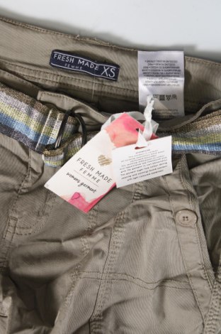 Дамски панталон Fresh Made, Размер XS, Цвят Зелен, Цена 8,70 лв.
