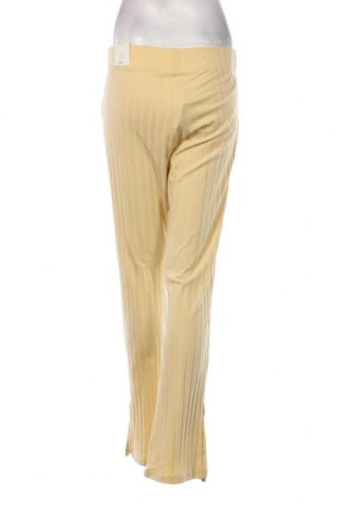 Pantaloni de femei Gina Tricot, Mărime L, Culoare Galben, Preț 26,64 Lei