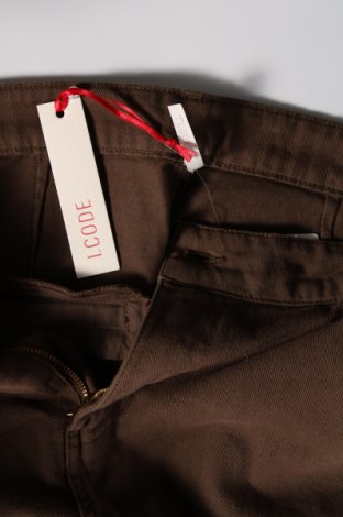 Дамски панталон I.Code, Размер S, Цвят Зелен, Цена 11,31 лв.